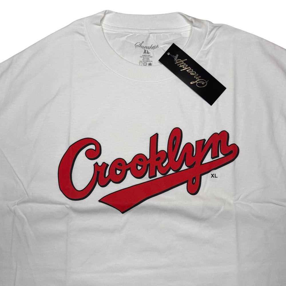 Spike Lee Crooklyn x Sneaktip streetwear black movie shirt